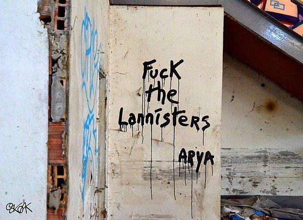 Bonus: Arya Stark'dan Anlamlı Bir Mesaj