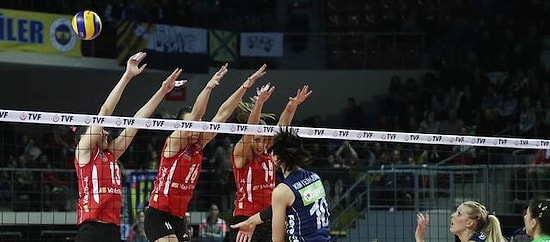 Fenerbahçe'yi Eleyen Vakıfbank Dörtlü Finalde