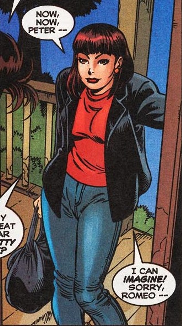 4. İlk sevgilisi Jonah Jameson'un sekreteri Betty Brant'ti