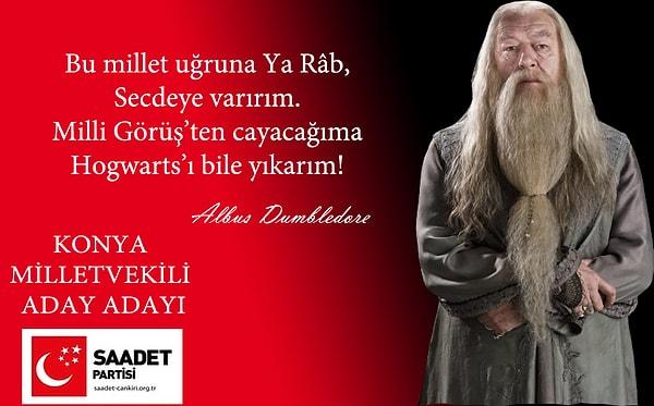5. Albus Dumbledore-Saadet Partisi-Konya