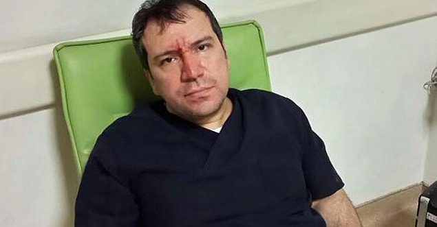 Tıp Bayramı'nda doktoru dövdüler