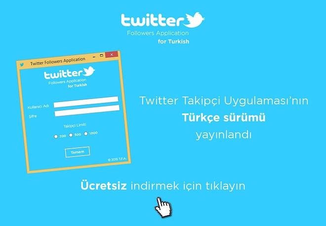 Twitter Followers App.'nin Türkçe sürümü yayınlandı