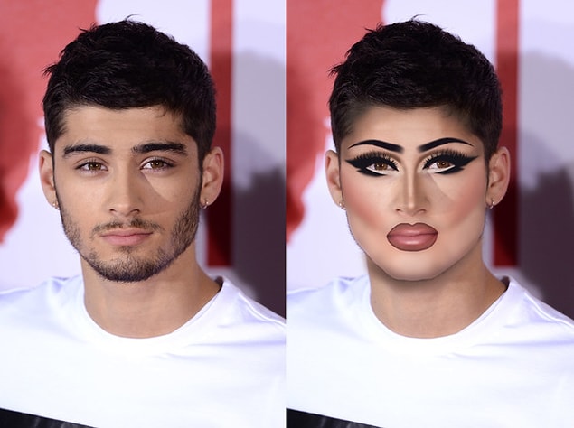 11. Zayn Malik diğer adıyla Mary K. Mart.