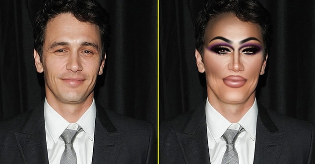 14. James Franco diğer adıyla Jenna Taylia.