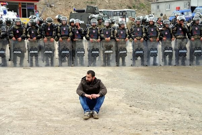 Tokat Zile'de HES Eylemine Biber Gazlı Müdahale