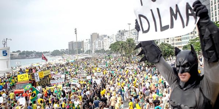 Brezilya'da Bir Milyondan Fazla Kişiden 'Yolsuzluk' Protestosu