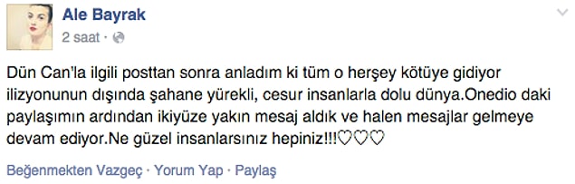 En mutlu güncelleme: Onedio okuyucularına ve hepsinin içinde taşıdığı o Peter Pan ruhuna teşekkür ederiz;