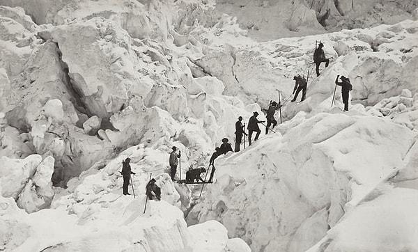 1. 1850'de Alplere tırmanan Bisson Kardeşler