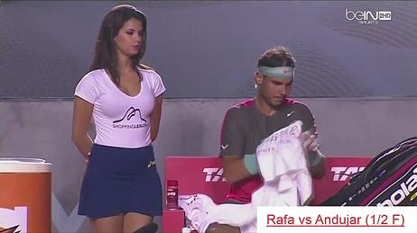 Ağzının Suyu Akarcasına Rafael Nadal'ı Kesen Kadın