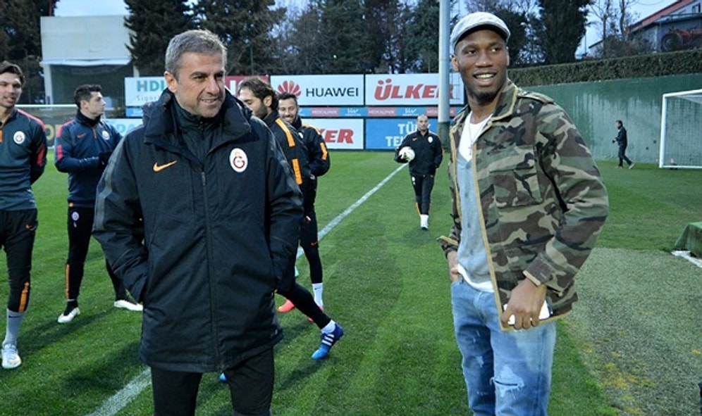 Drogba Florya'da: 'Şampiyonluk Kutlamalarına Ben de Geleceğim'