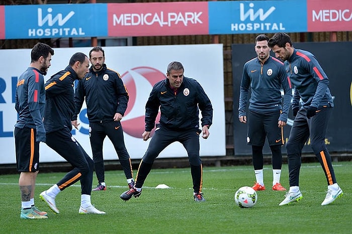 Galatasaray'da, Kasımpaşa Maçı Hazırlıkları Sürüyor