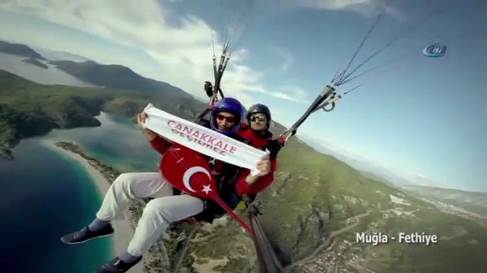 Çanakkale Türküsü'ne Havada, Karada, Denizde Klip