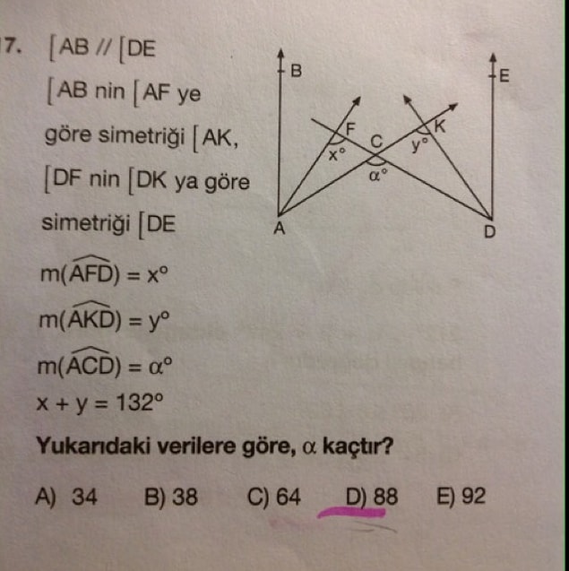 1. Eğer arada kaldıkları iki şıktan birisi D şıkkı ise kesinlikle onu seçerler.