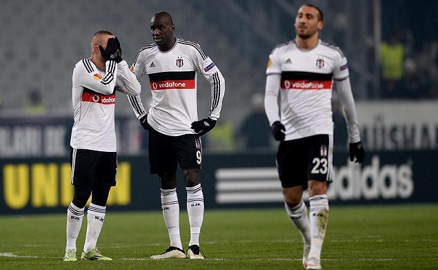 Beşiktaş Avrupa Ligi'nde bu sezon ilk kez kendi sahasında birden fazla gol yedi.
