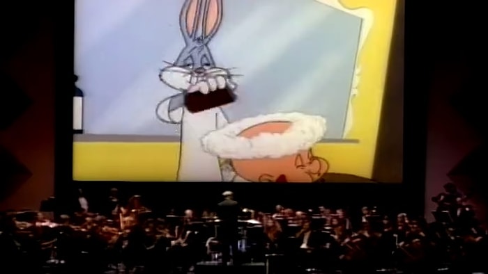 Filarmoni Orkestrası Bugs Bunny'nin Müziklerini Seslendirirse