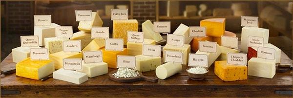 Kaç çeşit peynir sayabilirsiniz?