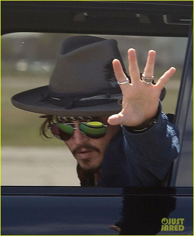 Johnny Depp Go Kartta Elini Kırdı.