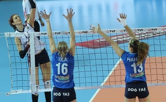 Fenerbahçe Grundig, Çanakkale'ye Set Vermedi