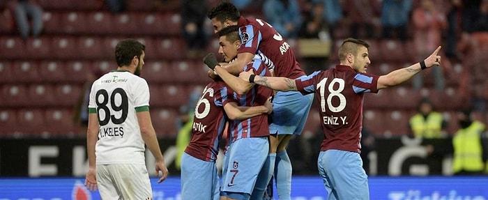 Trabzonspor Sahasında Akhisar'ı Zorlanmadan Geçti