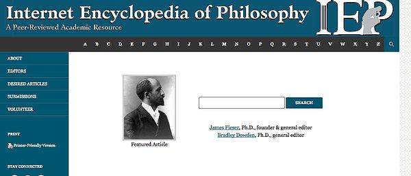 10. Internet Encyclopedia of Philosophy