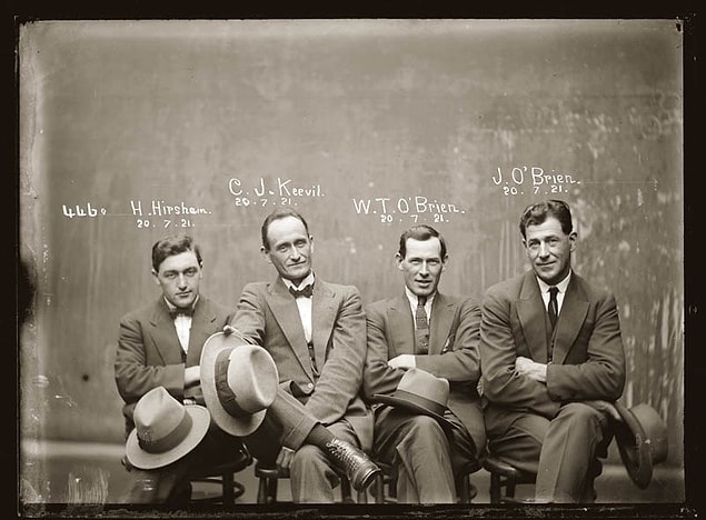 Hampton Hirscham, Cornellius Joseph Keevil, William Thomas O’Brien ve James O’Brien (20 Temmuz 1921)