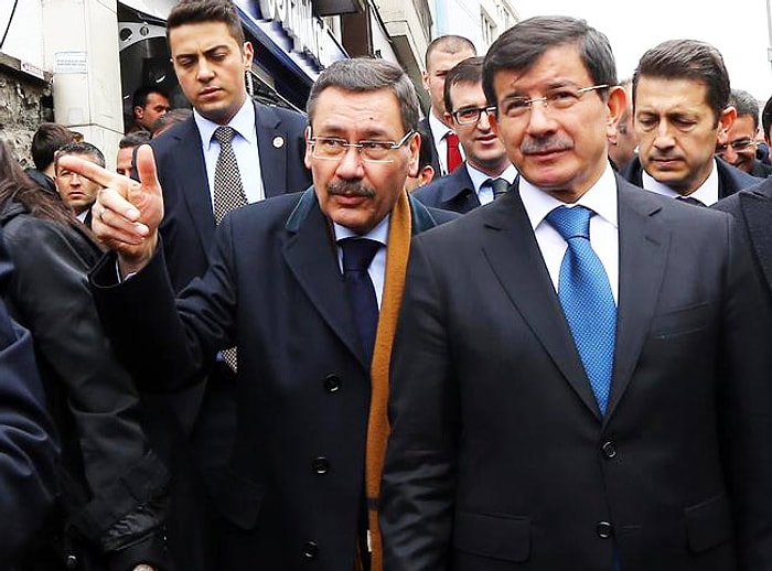 Davutoğlu, Melih Gökçek ile Görüştü