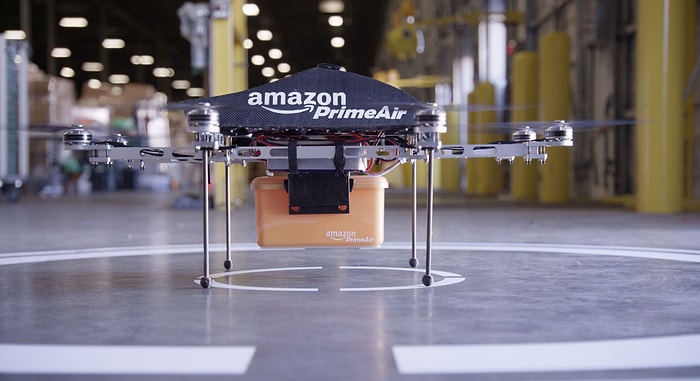 Amazon Drone ile Teslimat Denemelerini ABD'den Başka Bir Ülkeye Taşıyacak