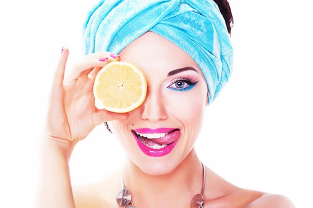 10. Limonlu su kanı temizler
