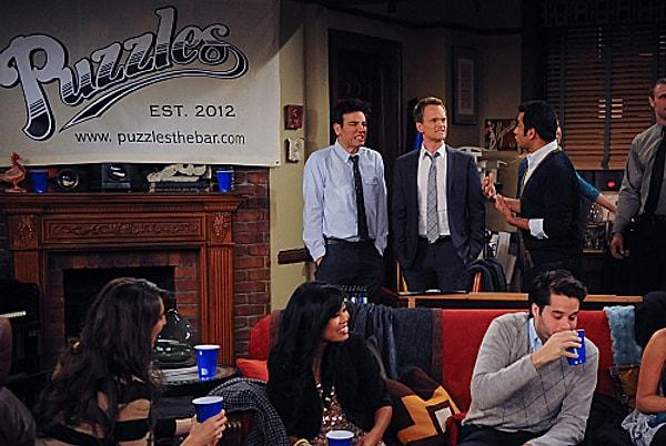 14. Barney ve Ted'in barı