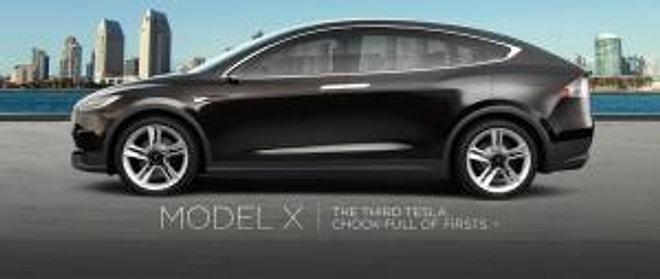 Tesla'nın Yeni Modeli Suv  ‘Model X’ Test Sürüşünde Yakalandı