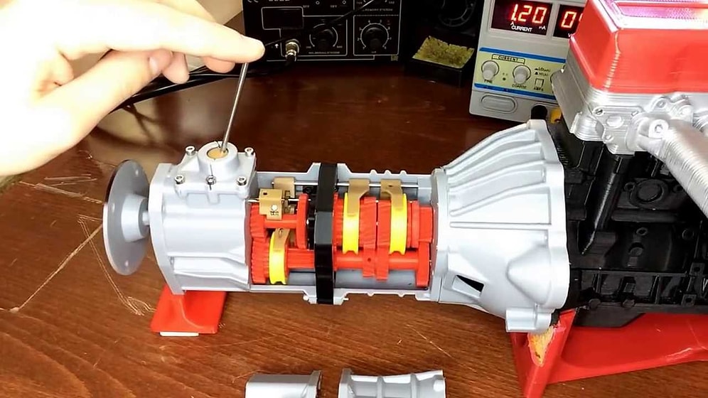 3D Yazıcı ile Üretilmiş Vites Kutusu