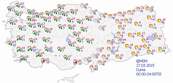 Meteoroloji'den Kuvvetli Yağış, Kuvvetli Rüzgar ve Toz Taşınımı Uyarısı