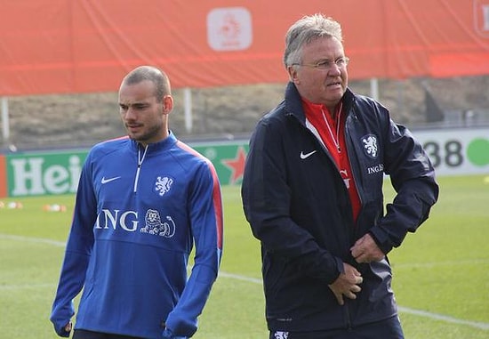 Hiddink ve Sneijder'den Türkiye Açıklaması