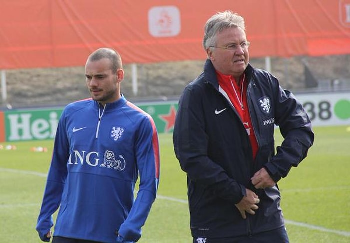 Hiddink ve Sneijder'den Türkiye Açıklaması