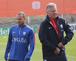 Hiddink ve Sneijder'den Türkiye Açıklaması