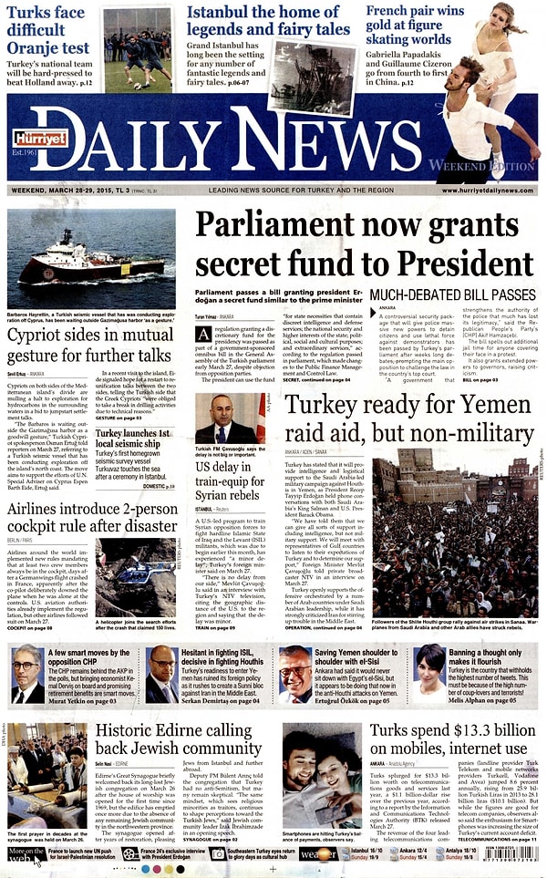 Hürriyet Daily News