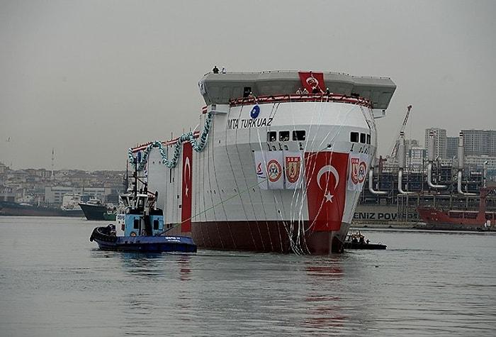 Yerli Sismik Araştırma Gemisi 'TURKUAZ' Denize İndirildi
