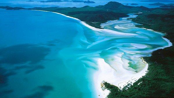 11. Beyaz Cennet Plajı - Avustralya