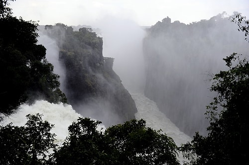 Şeytan Çavlanı - Viktorya Şelalesi, Zimbabve