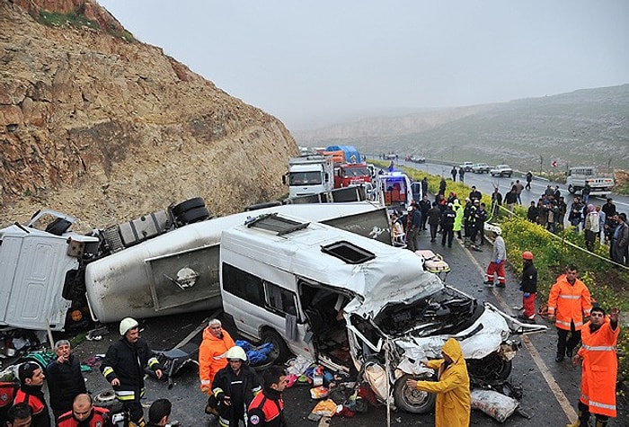 Şanlıurfa'da Zincirleme Trafik Kazası: 13 Ölü