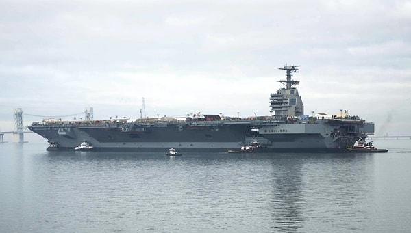 1. 1. USS Gerald Ford – $13 milyar