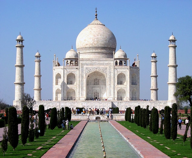 12. Tac Mahal, Hindistan