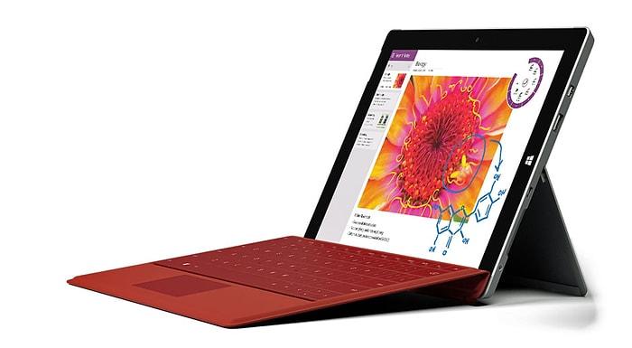 Microsoft, Yeni ve İddialı Tableti Surface 3’ü Tanıttı