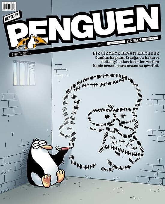 Penguen: 'Biz Çizmeye Devam Ediyoruz'