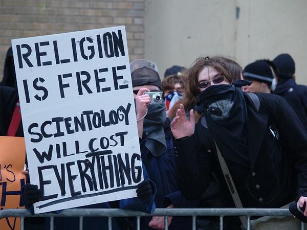 16. Scientology'ye yönelik protestolar