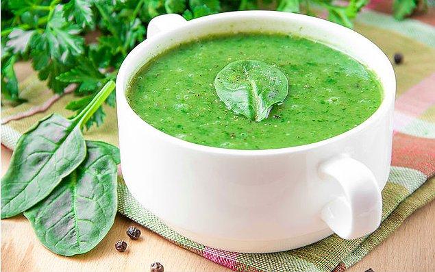 Onu yalnızca yeşil görürsün: Kremalı ıspanak çorbası