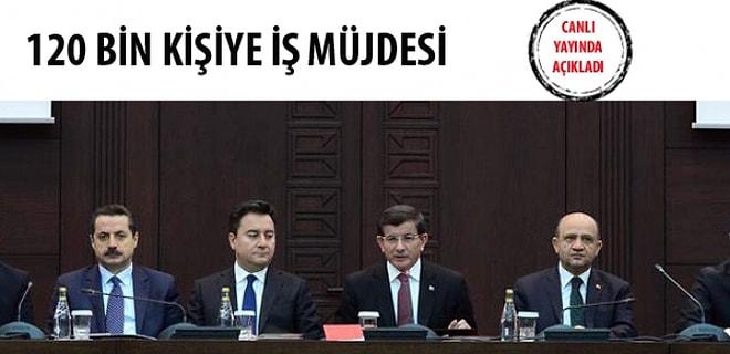 Başbakan Davutoğlu İstihdam Paketi'ni Açıkladı