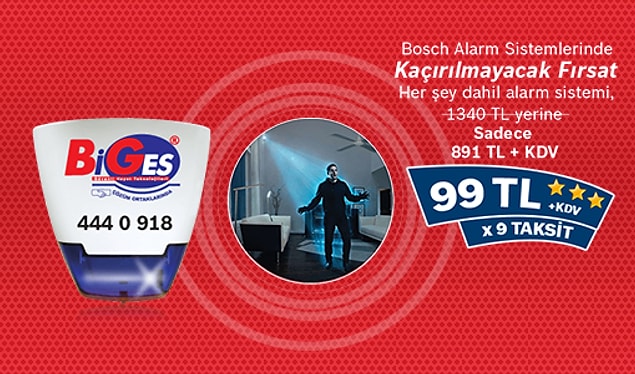 Kablosuz Alarm Sistemlerinde Kampanya