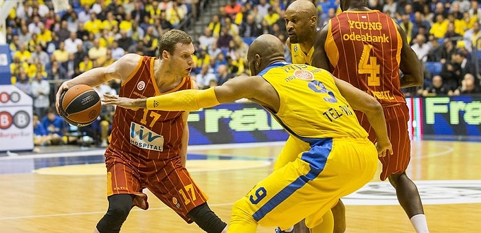 Galatasaray, Son Çeyrekte Maccabi'ye Direnemedi