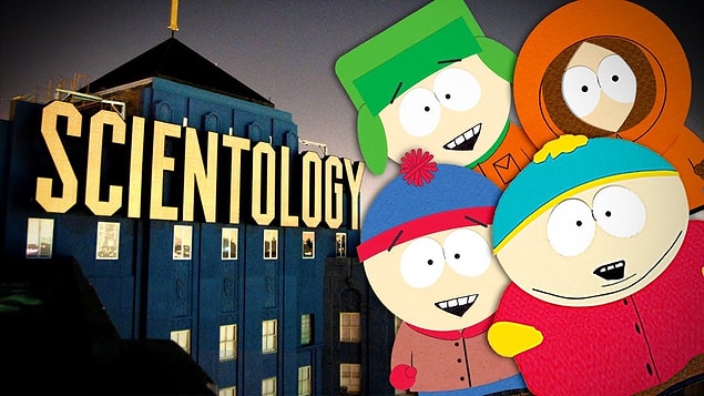 19. Yukarıdaki 'Xenu' görselinden sonra South Park çalışanlarının başına gelen de çok farklı sayılmaz